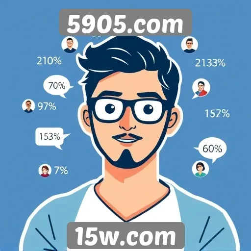 Perfil dos usuários do site 5905.com
